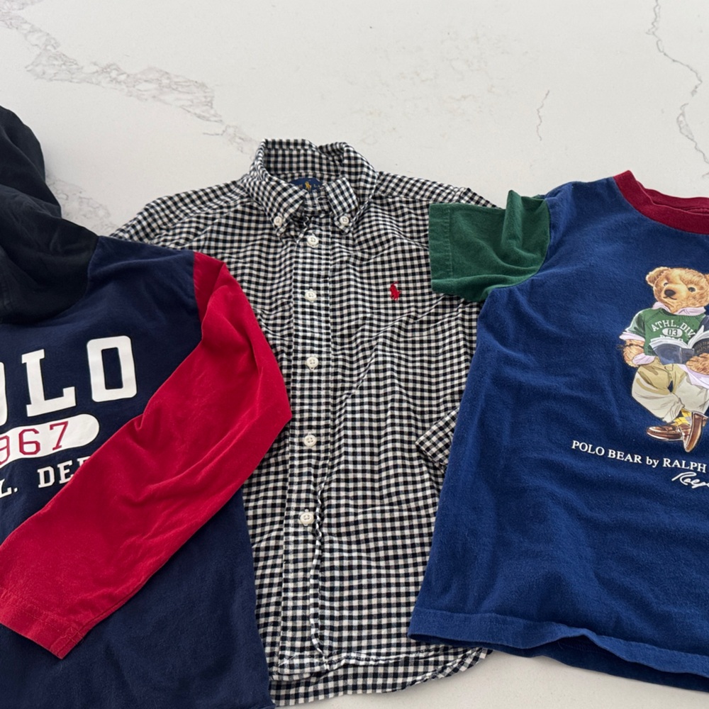 Polo by Ralph Lauren Kids boys Shirt bundle size 6